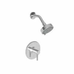 East Linear Balanced Pressure Shower Trim Set - Lever Handle