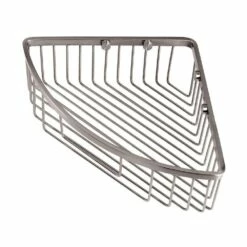 Perfect Solutions Wall Mount Corner Shower Basket