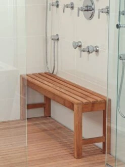 Coach 47 Inch Teak Shower Bench