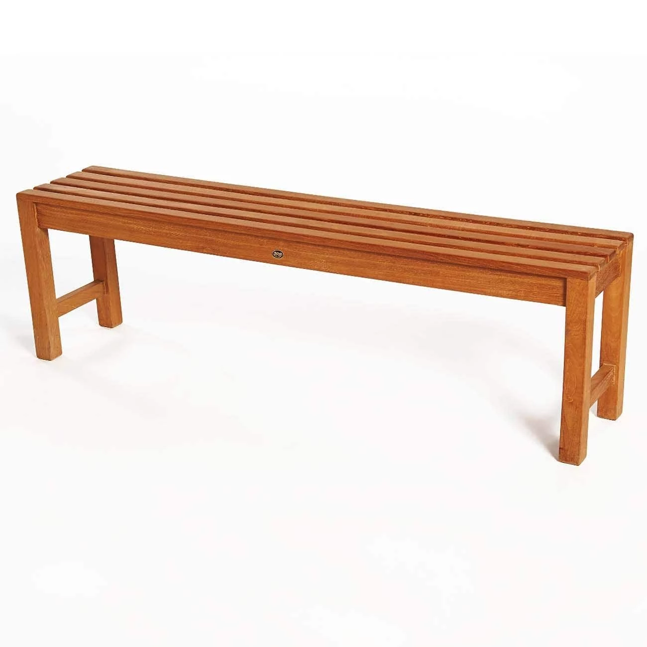 Coach 59 Inch Teak Shower Bench - Image 4