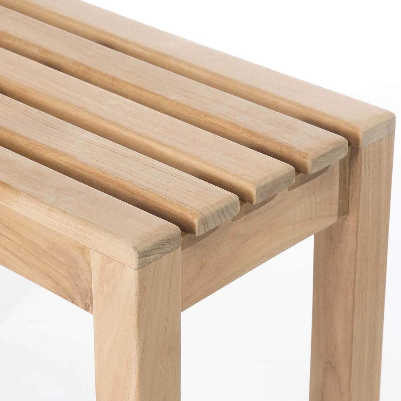 Coach 59 Inch Teak Shower Bench - Image 5