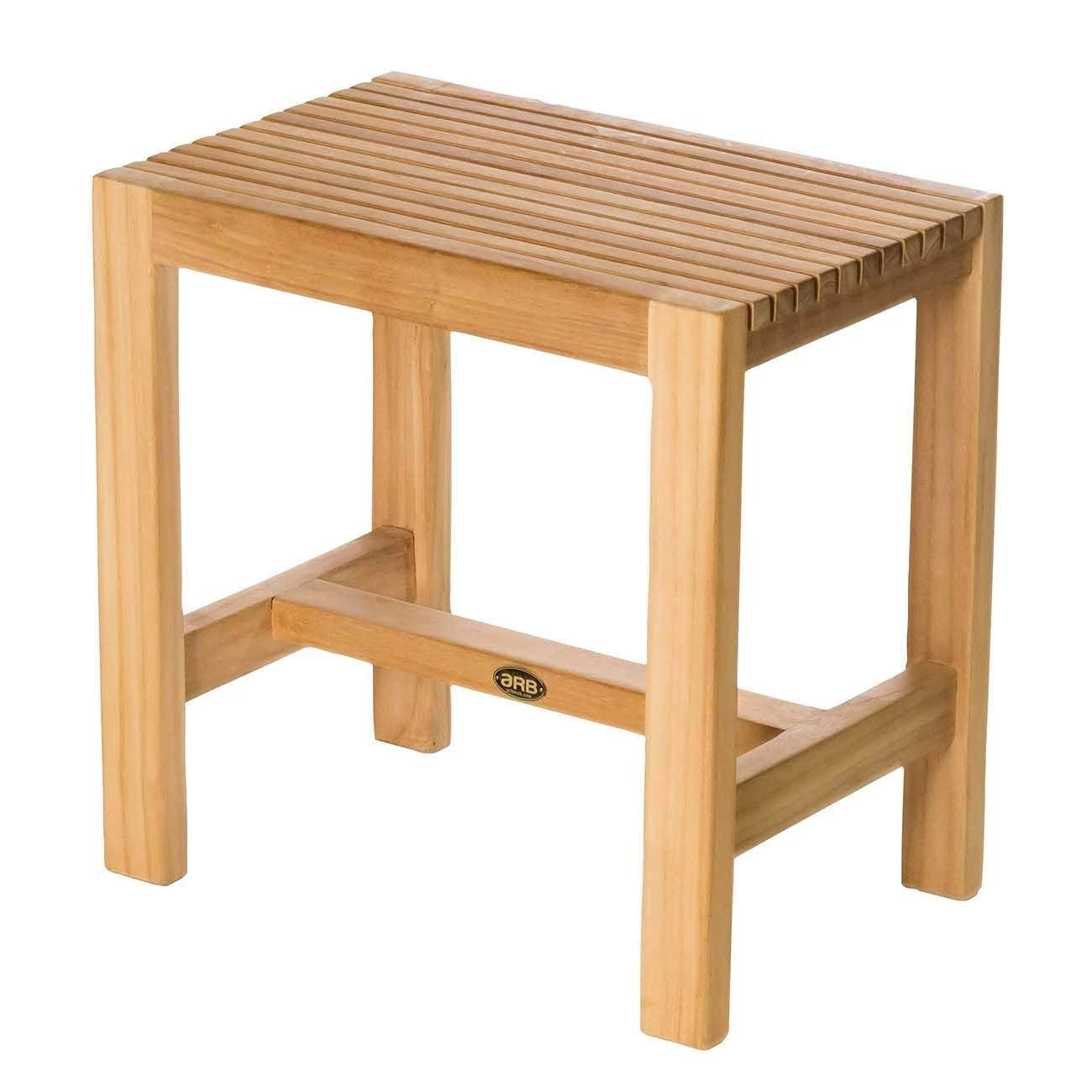 Fiji 18 Inch Teak Shower Bench - Image 2