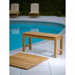Coach 36 Inch Teak Shower Bench