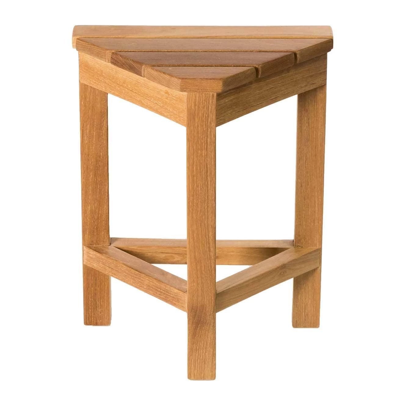 Coach 15 Inch Teak Corner Footrest - Image 3