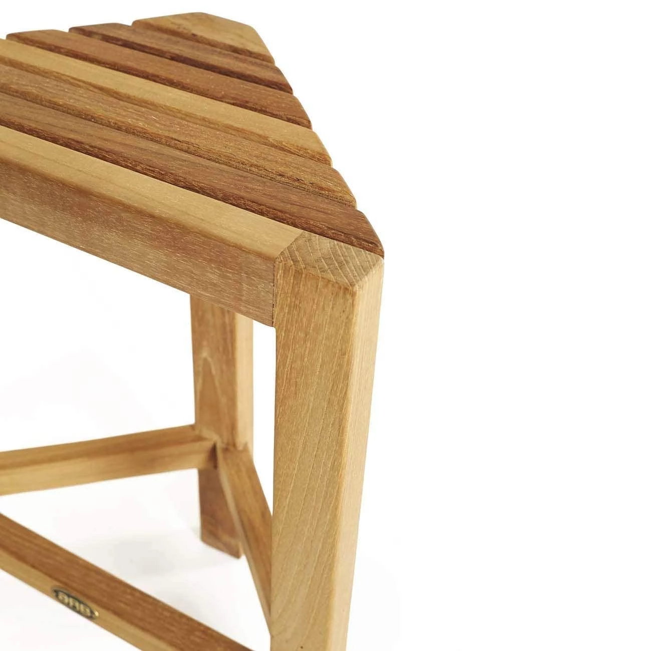 Fiji 15 Inch Teak Corner Footrest - Image 6