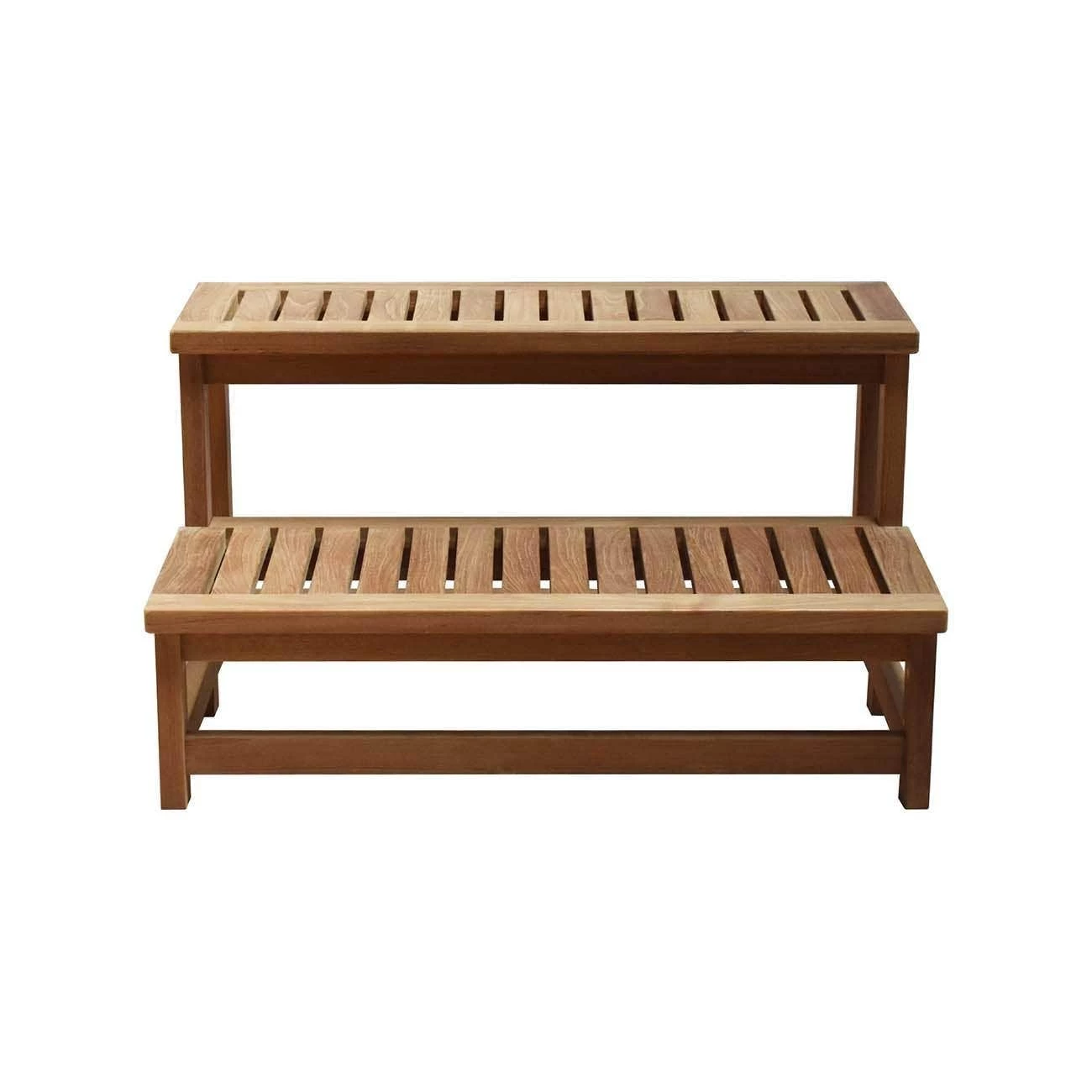 36 Inch Teak Hot Tub Step - Image 2