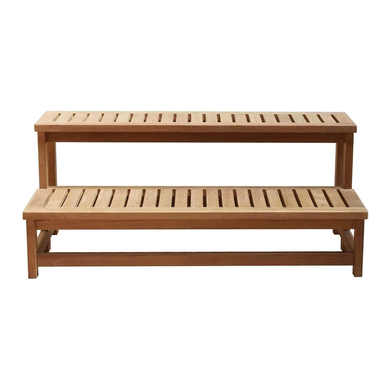 48 Inch Teak Hot Tub Step - Image 2