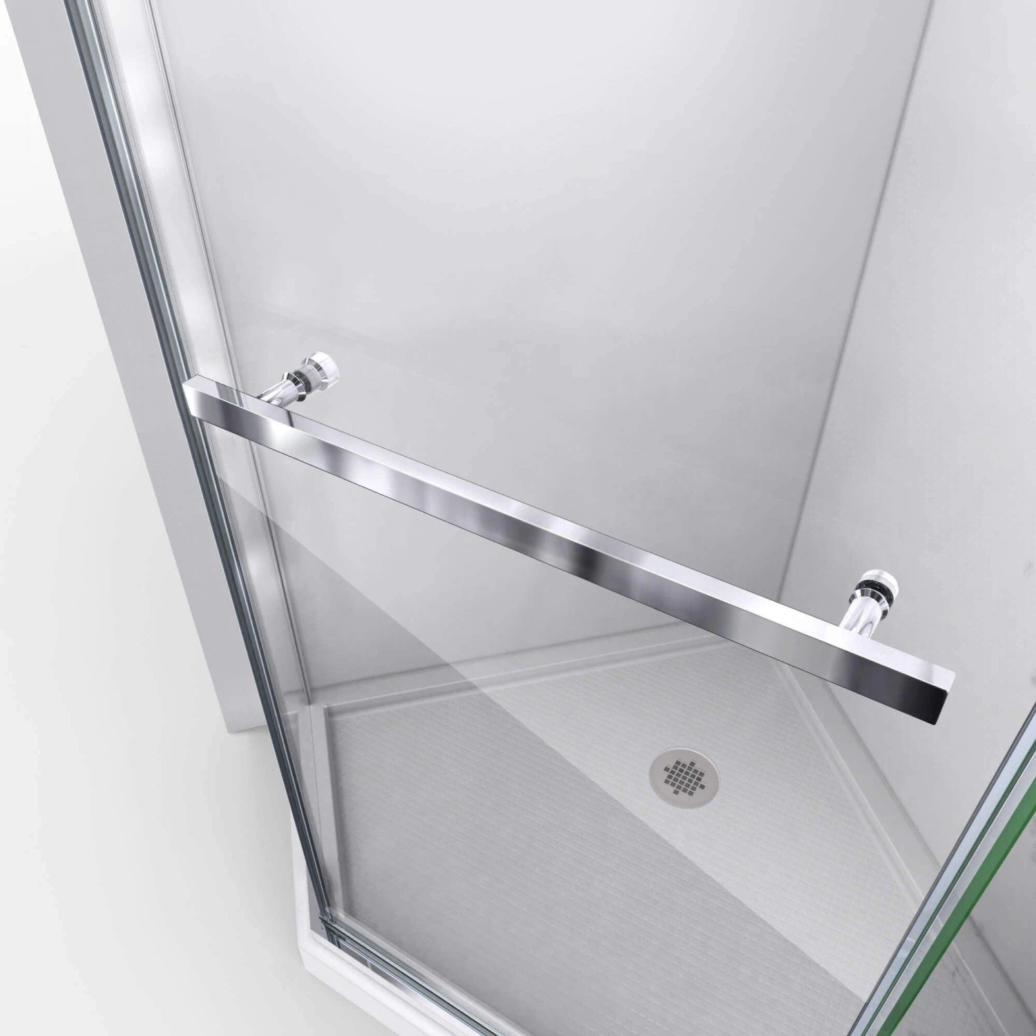 DreamLine Prism 36 Inch X 74-3/4 Inch Frameless Neo Angle Pivot Shower Enclosure - Image 7