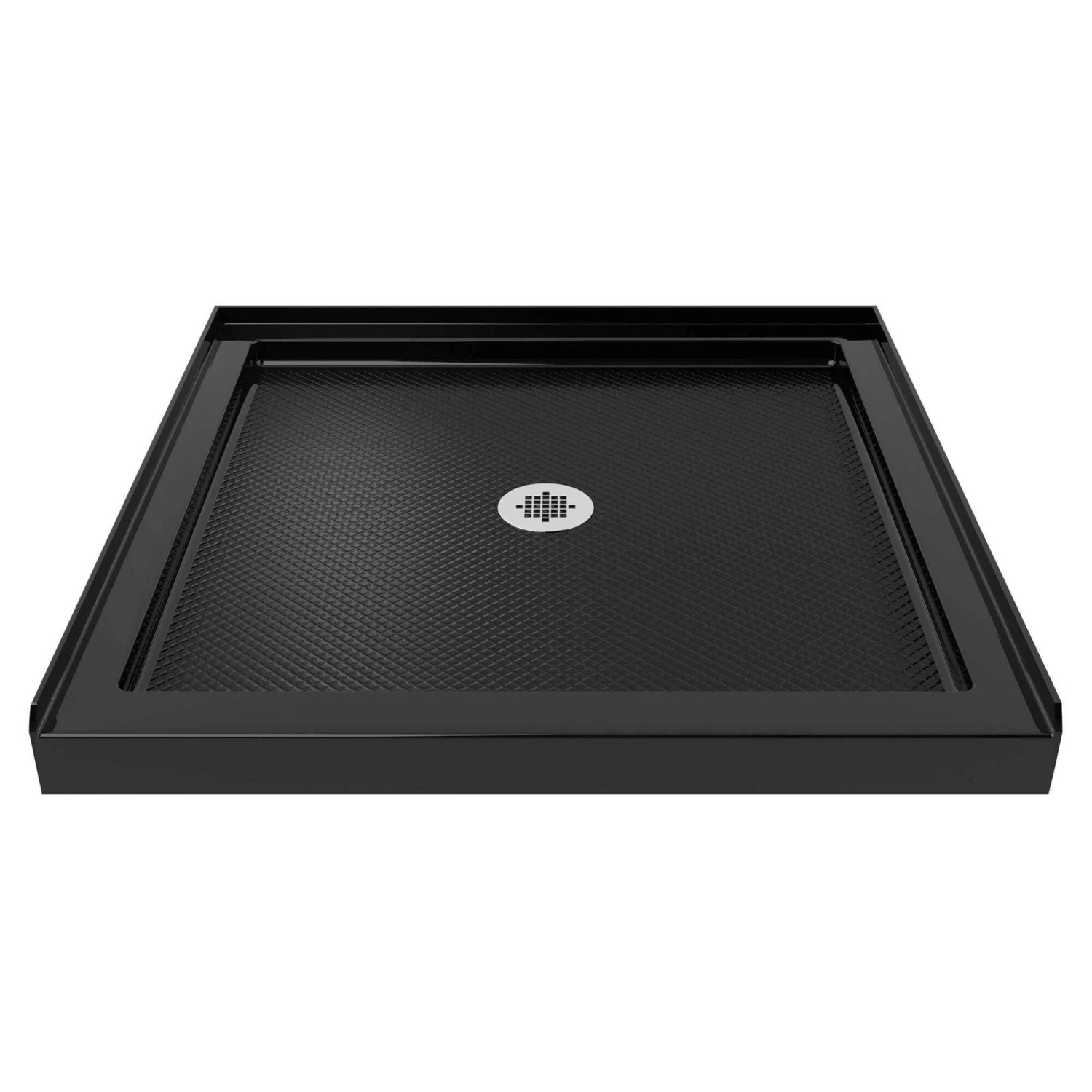 DreamLine Aqua-Q Fold 32 Inch D X 32 Inch W X 74-3/4 Inch H Frameless Bi-Fold Shower Door With SlimLine Shower Base Kit - Image 3