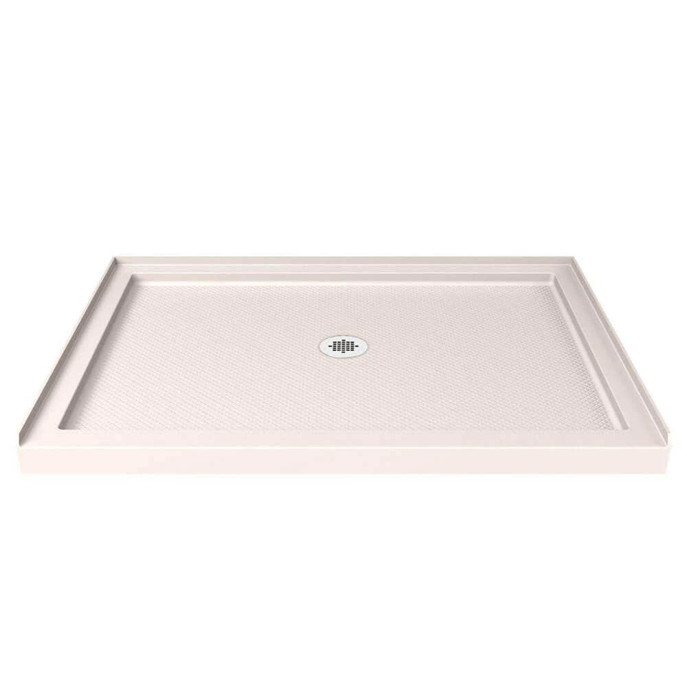 DreamLine SlimLine 34 Inch D X 42 Inch W X 2-3/4 Inch H Center Drain Single Threshold Shower Base - Image 2