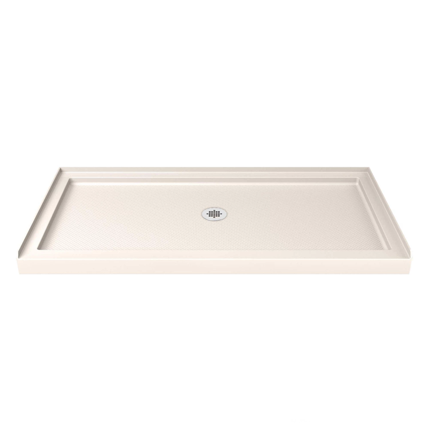DreamLine SlimLine 34 Inch D X 48 Inch W X 2-3/4 Inch H Center Drain Single Threshold Shower Base - Image 2