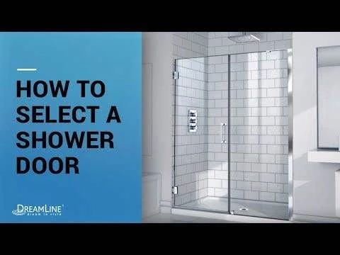 DreamLine Unidoor 56-57 Inch W X 72 Inch H Frameless Hinged Shower Door With Support Arm - Image 6