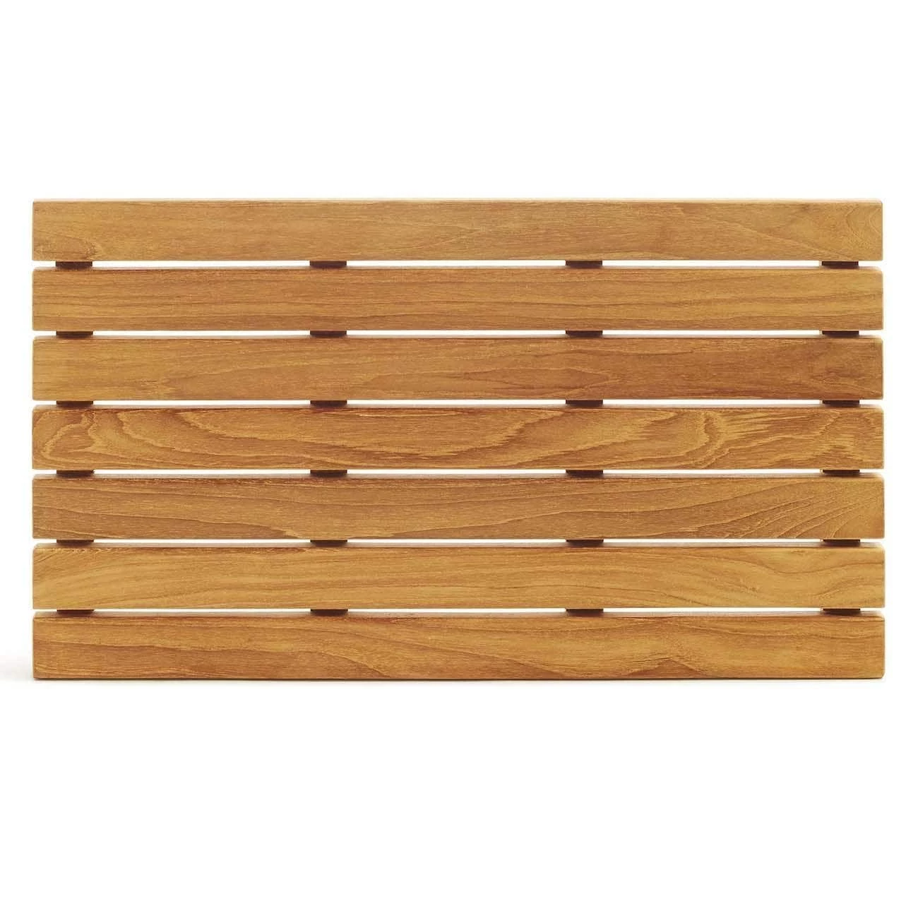 24 X 14 Inch Teak Shower Mat Tile - Image 4