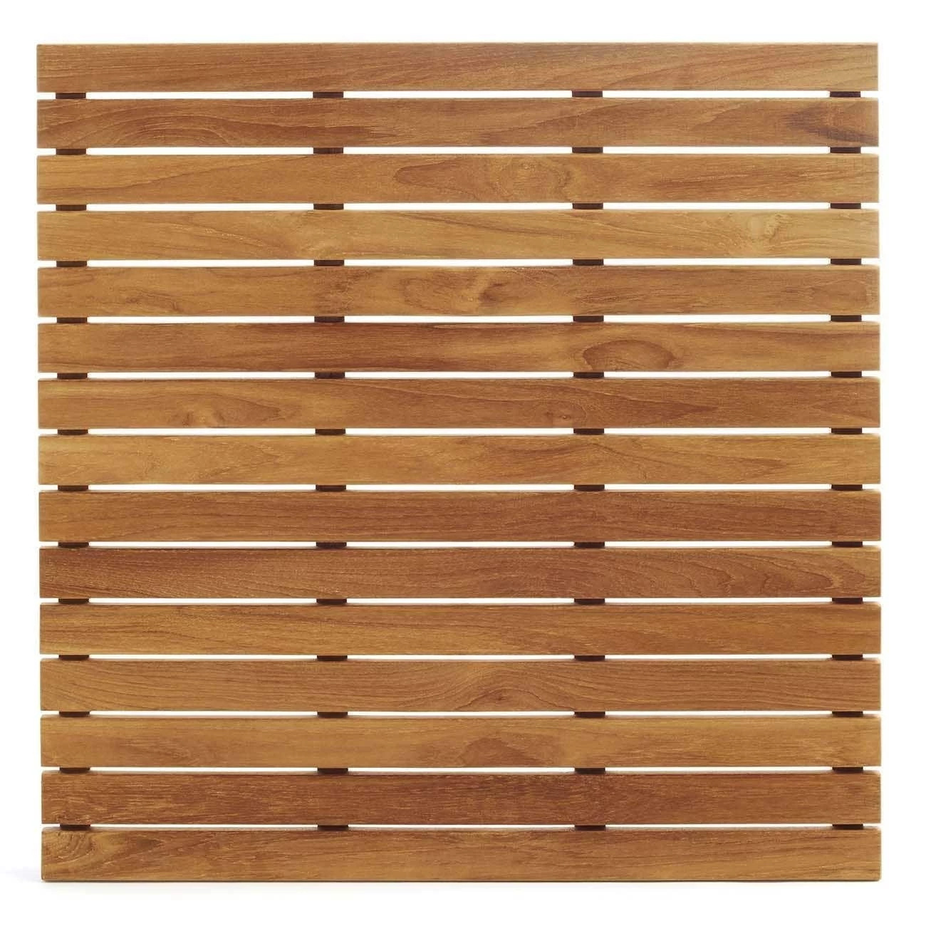 30 X 30 Inch Teak Shower Mat Tile - Image 5