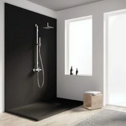 Resin Shower Base - Slate