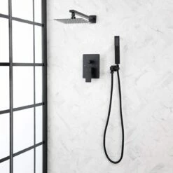 Rainfall Shower Set With Handshower