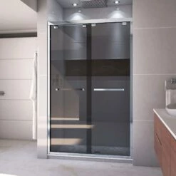DreamLine Encore 44-48 Inch W X 76 Inch H Semi Frameless Bypass Sliding Shower Door