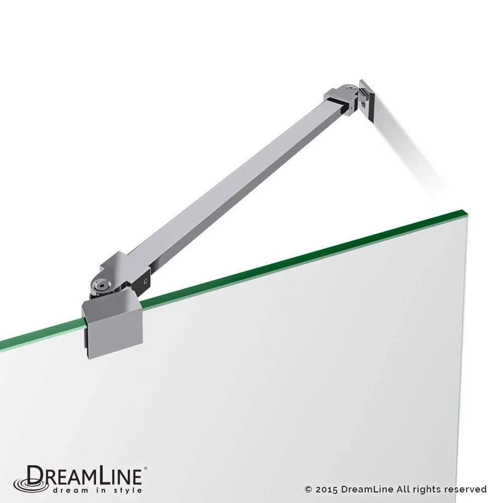 DreamLine Aqua Ultra 45 Inch W X 72 Inch H Frameless Hinged Shower Door - Image 12
