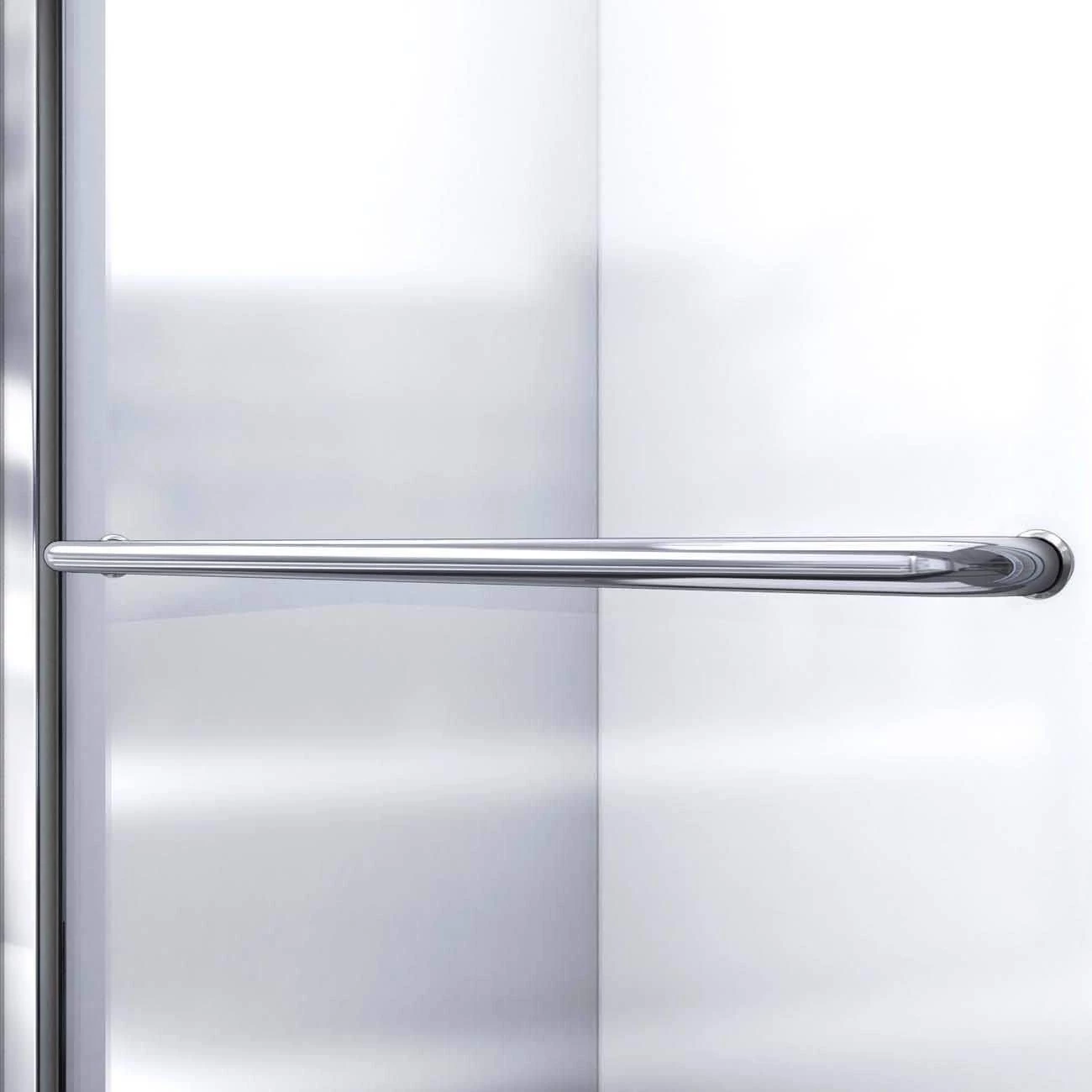 DreamLine Infinity Z 44-48 Inch W X 72 Inch H Semi Frameless Sliding Shower Door, Clear Glass - Image 11