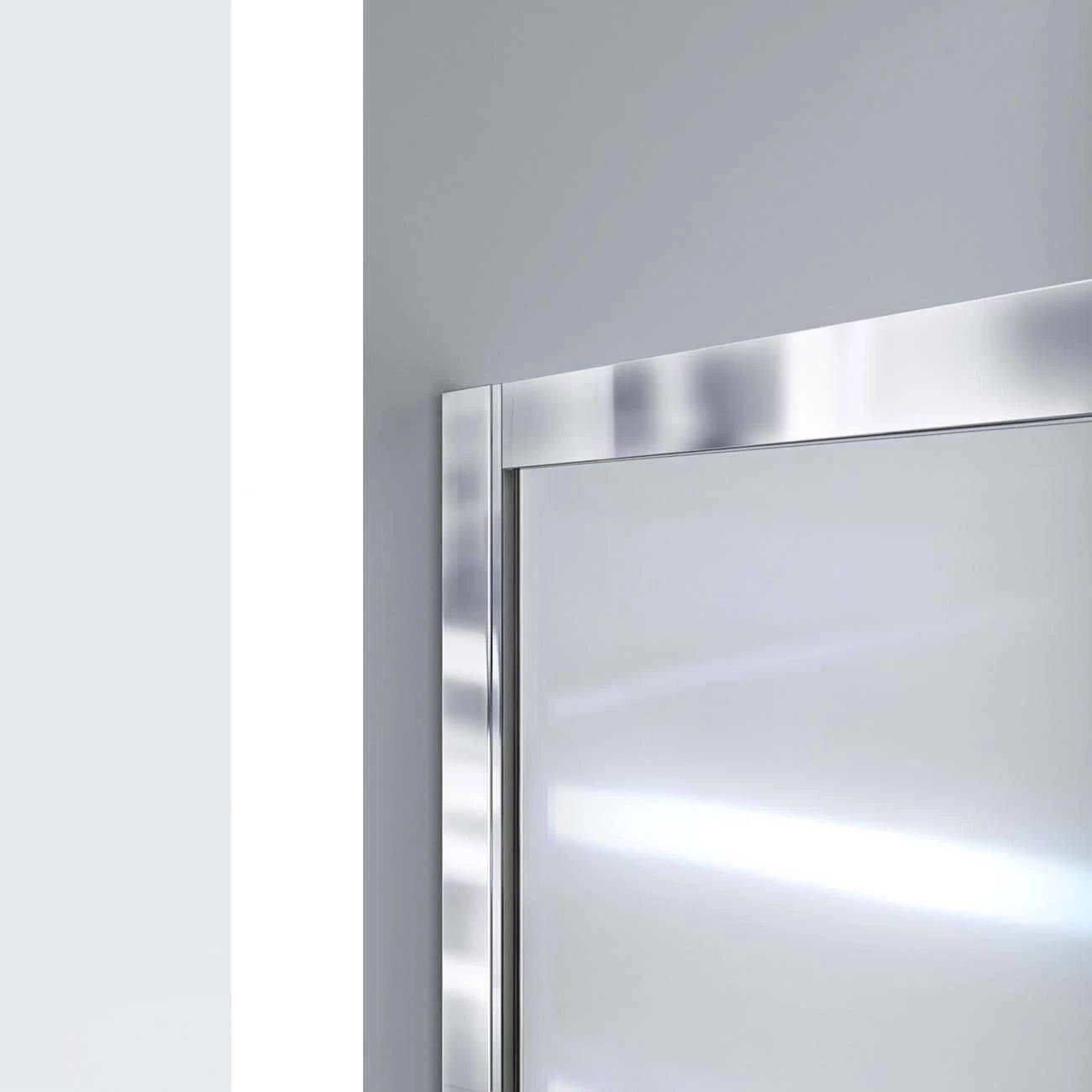 DreamLine Infinity Z 44-48 Inch W X 72 Inch H Semi Frameless Sliding Shower Door, Clear Glass - Image 13