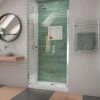DreamLine Unidoor-LS 38-39 In. W X 72 In. H Frameless Hinged Shower Door