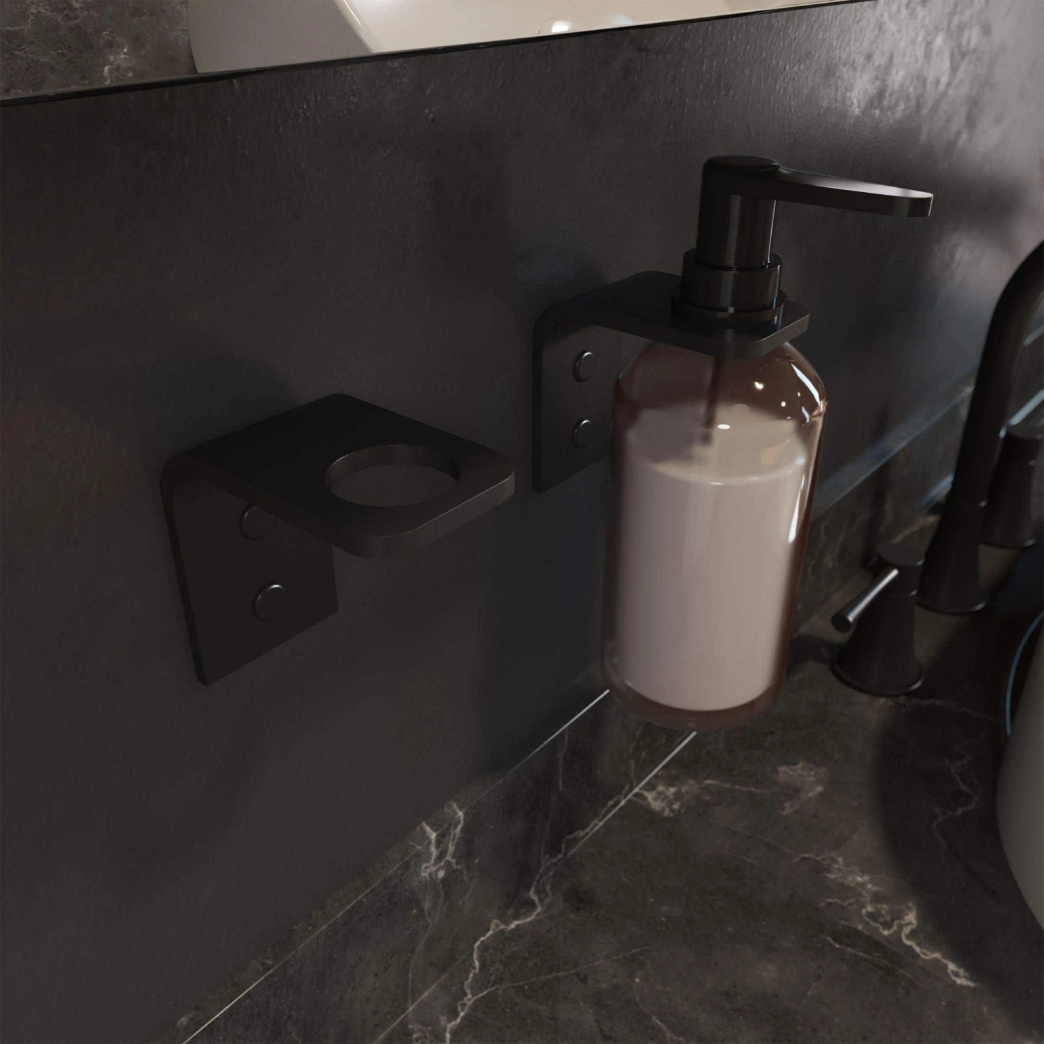 Flat Metal Bottle Holder (pack Of 2) - Image 2